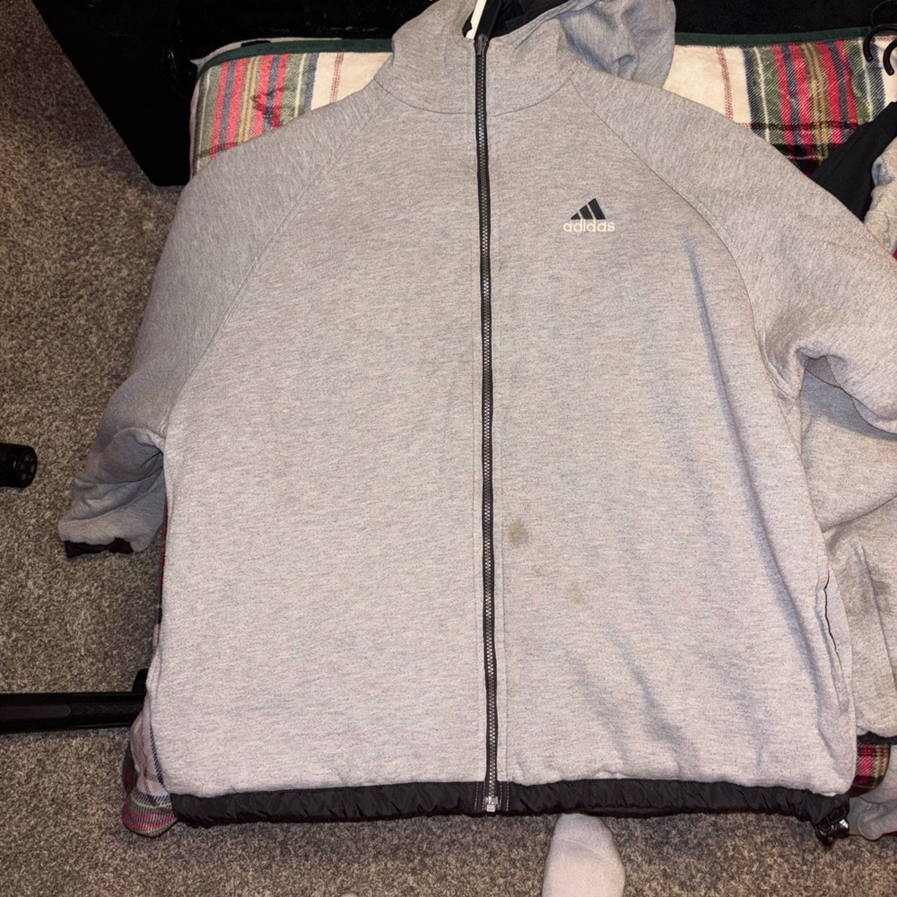 Adidas Kids Gray Jacket